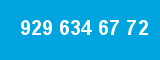 929 634 67 72 929 634 67 72